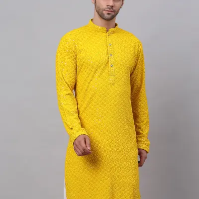 yellow Kurtas