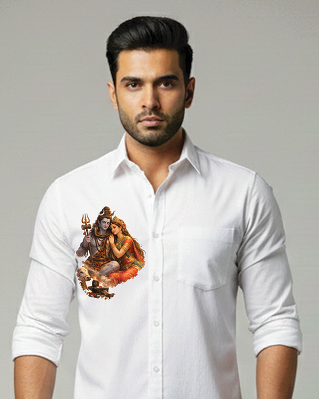 Shiva Parvathy Floral