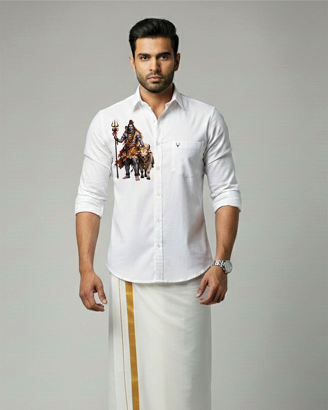 Thumbnail of Shiva with Nandhi