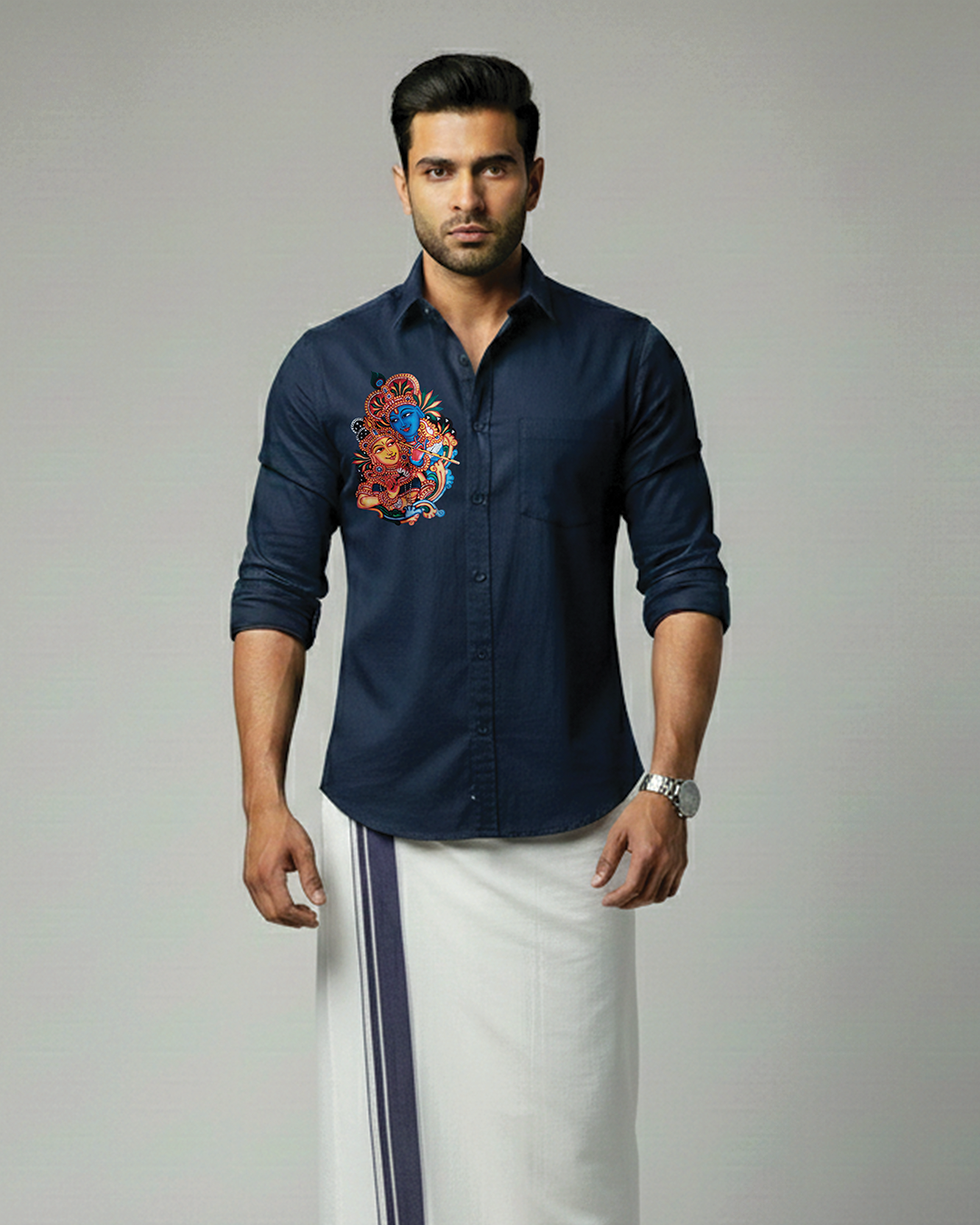 Thumbnail of krishna Radha Mural