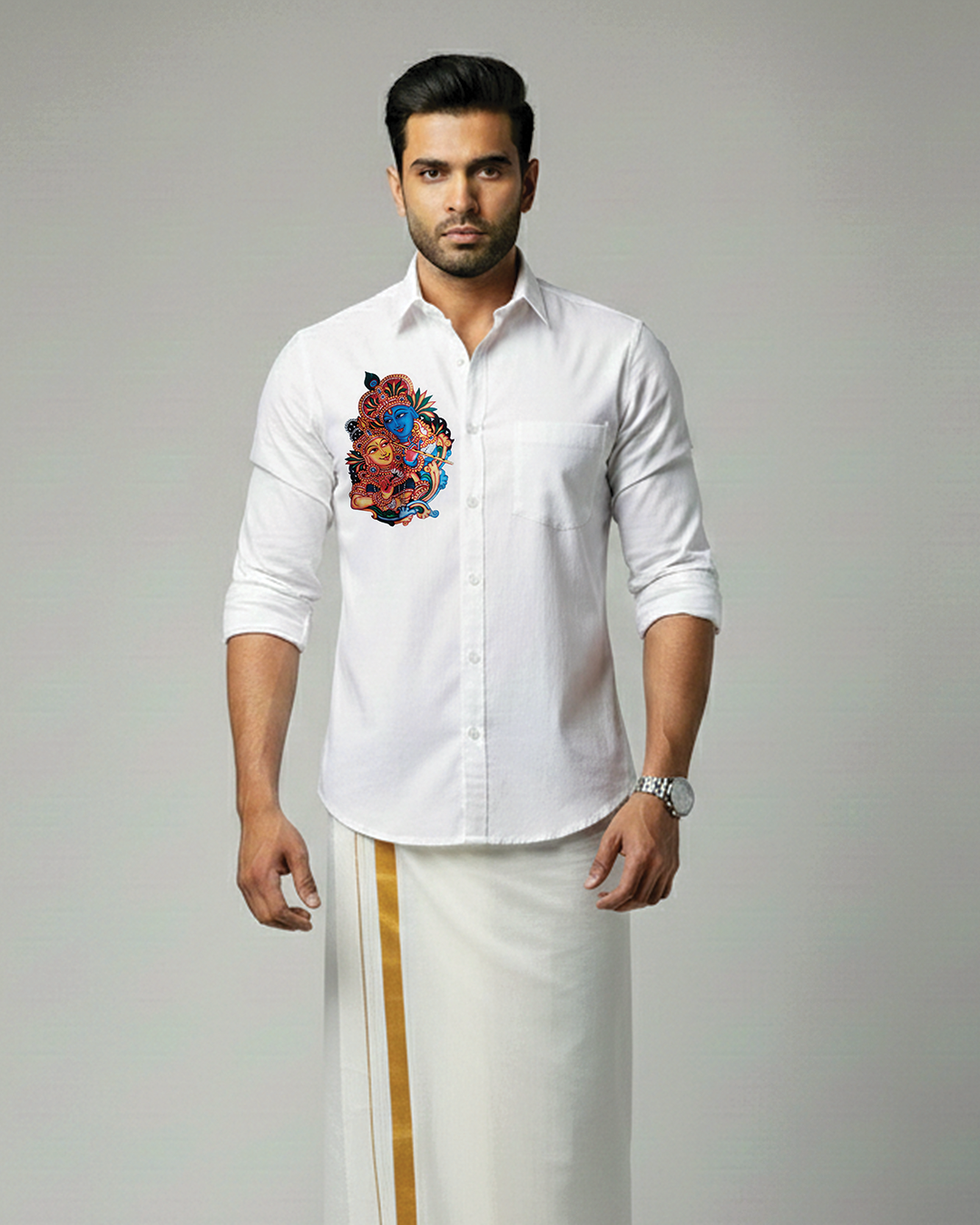 Thumbnail of krishna Radha Mural