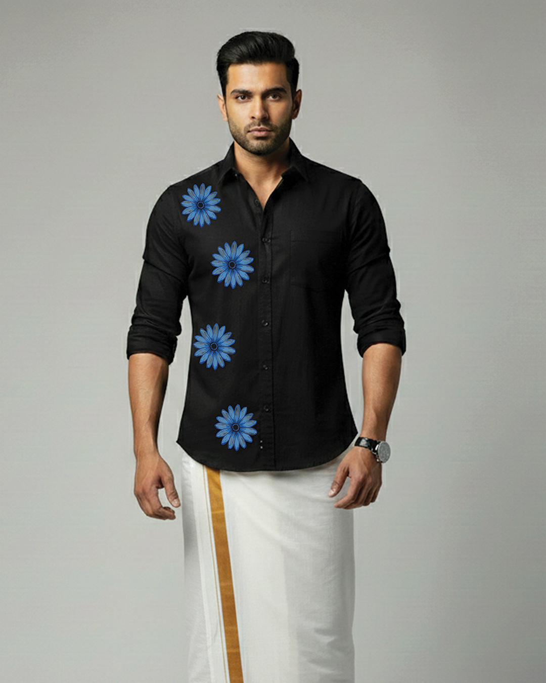 Thumbnail of Blue Flower Pattern