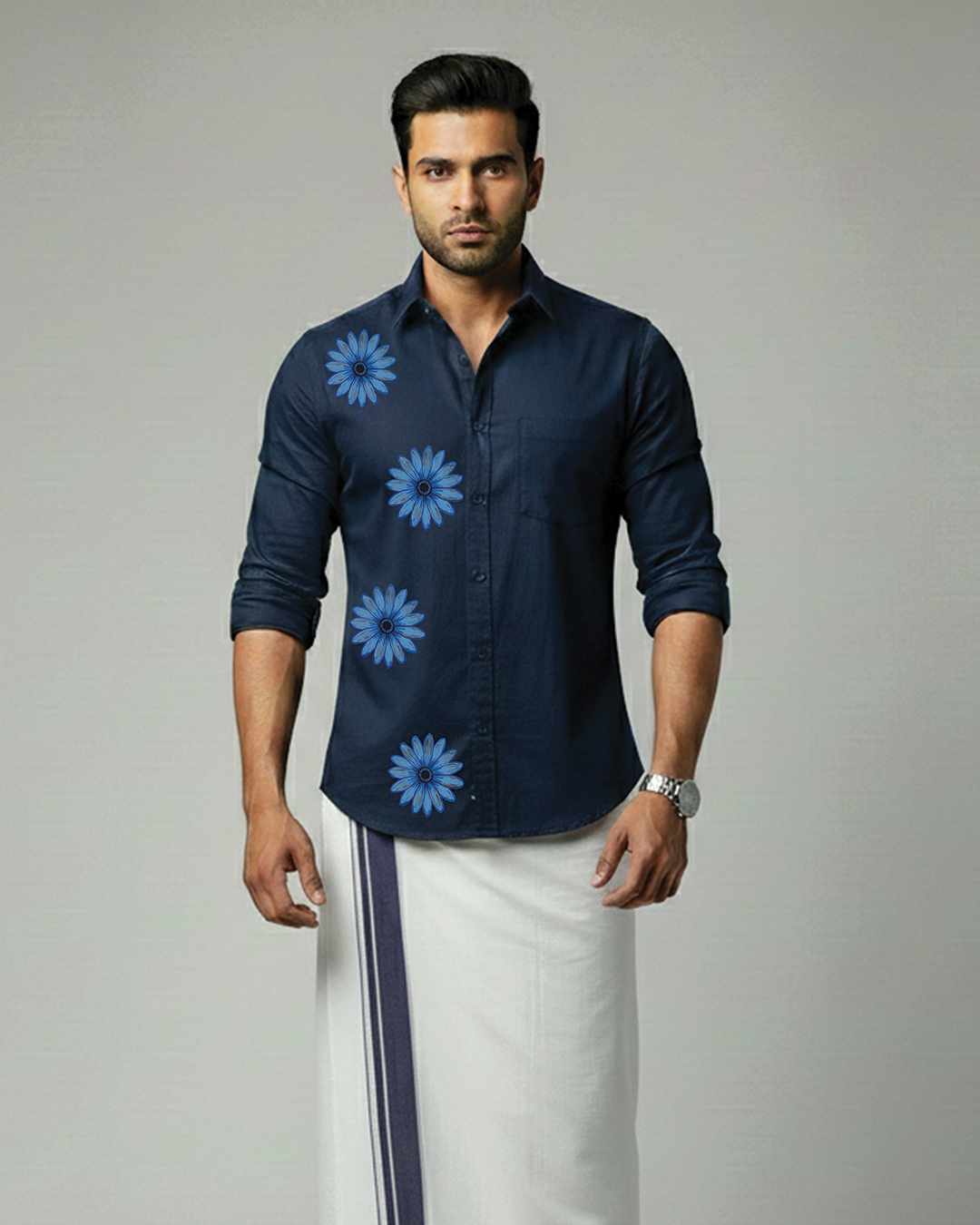 Thumbnail of Blue Flower Pattern