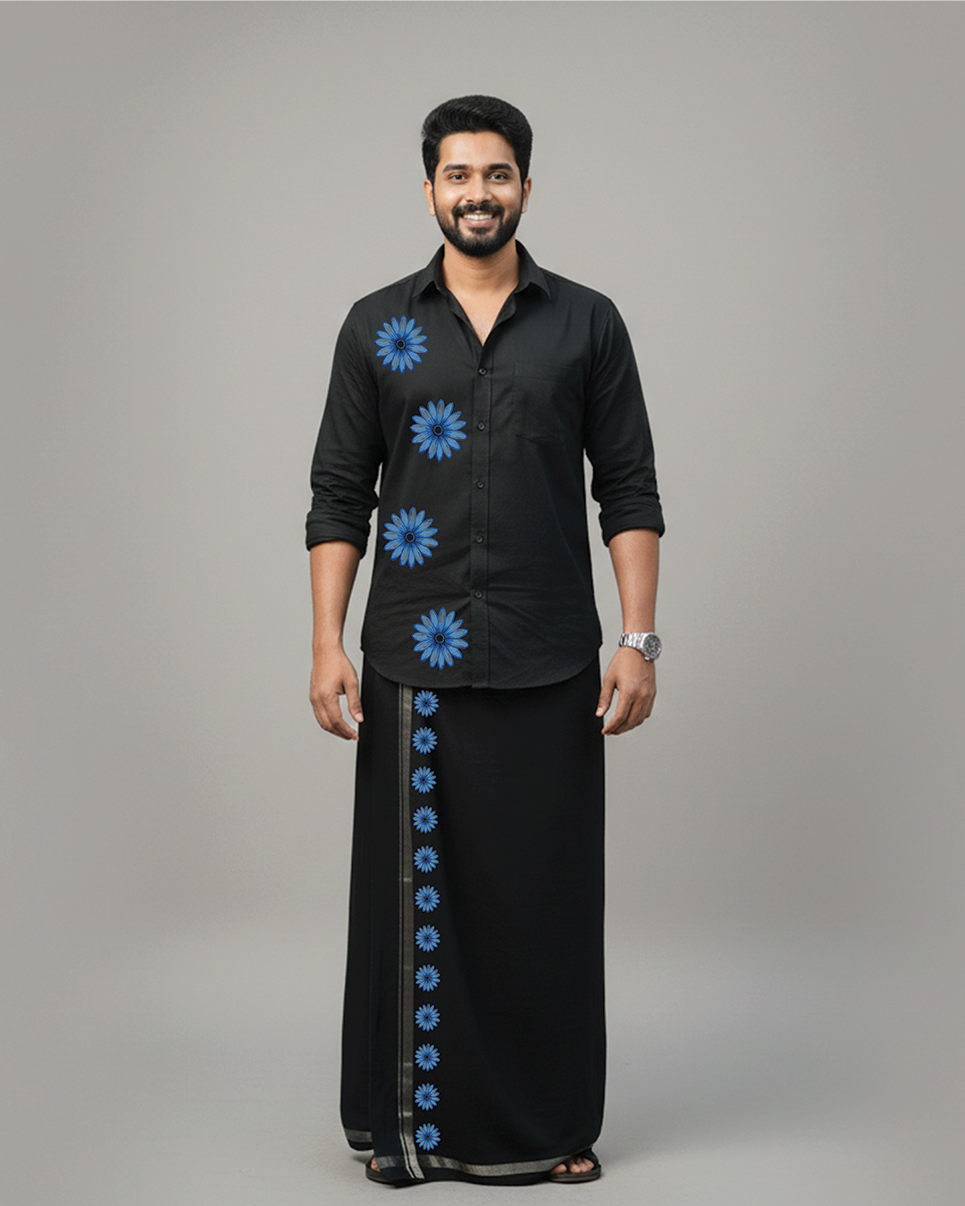 Thumbnail of Blue Flower Pattern