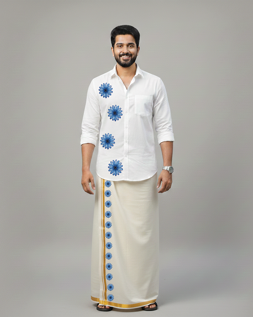 Thumbnail of Blue Flower Pattern