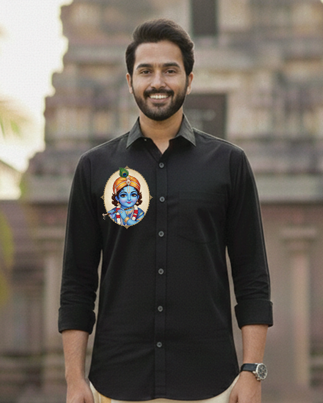 Thumbnail of krishna Chest Oval