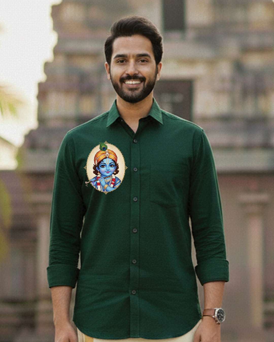 Thumbnail of krishna Chest Oval