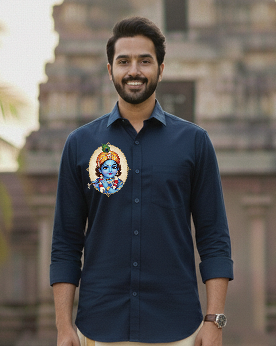 Thumbnail of krishna Chest Oval