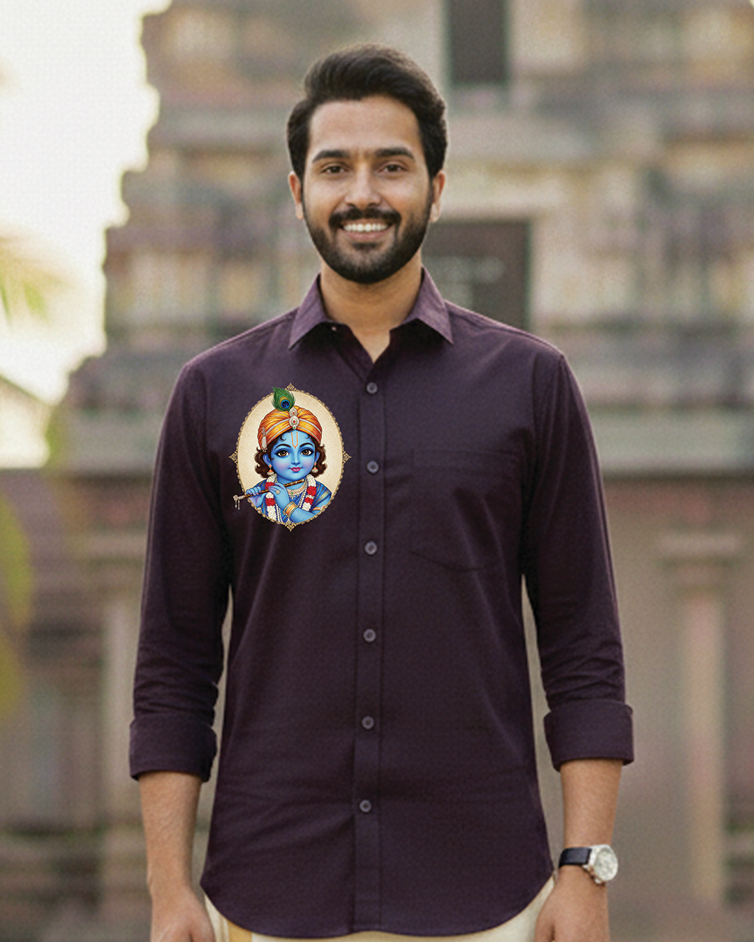 Thumbnail of krishna Chest Oval