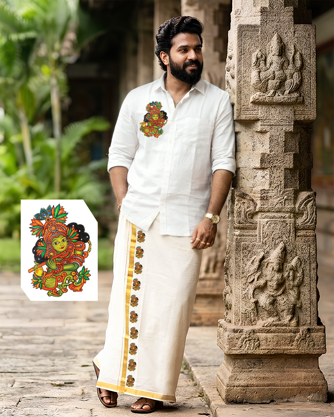 Thumbnail of Krishna Mural Combo