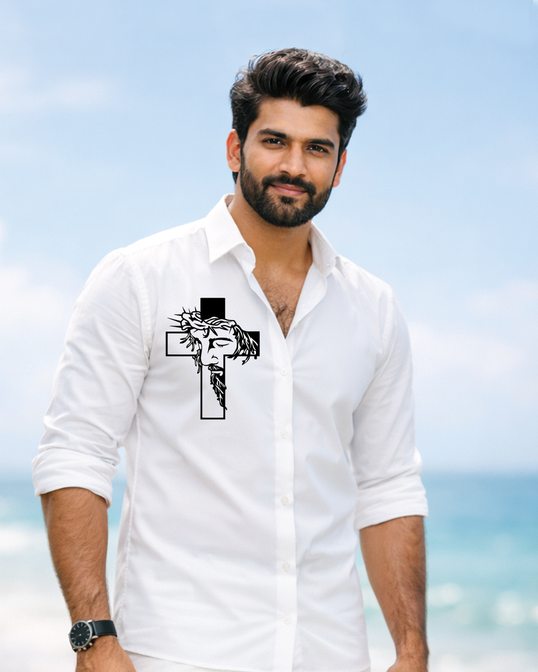 Thumbnail of Cross with Jesus