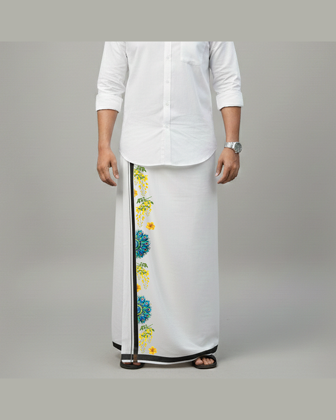 Vishu Dhoti  Kara
