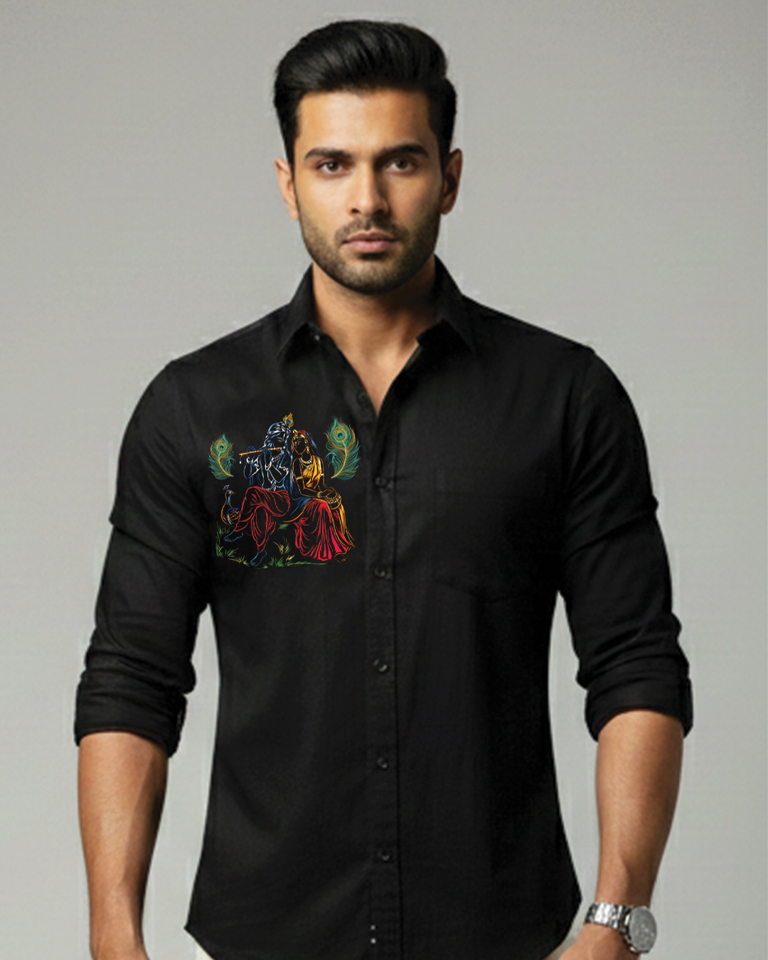 Sri Krishna Neon Chest