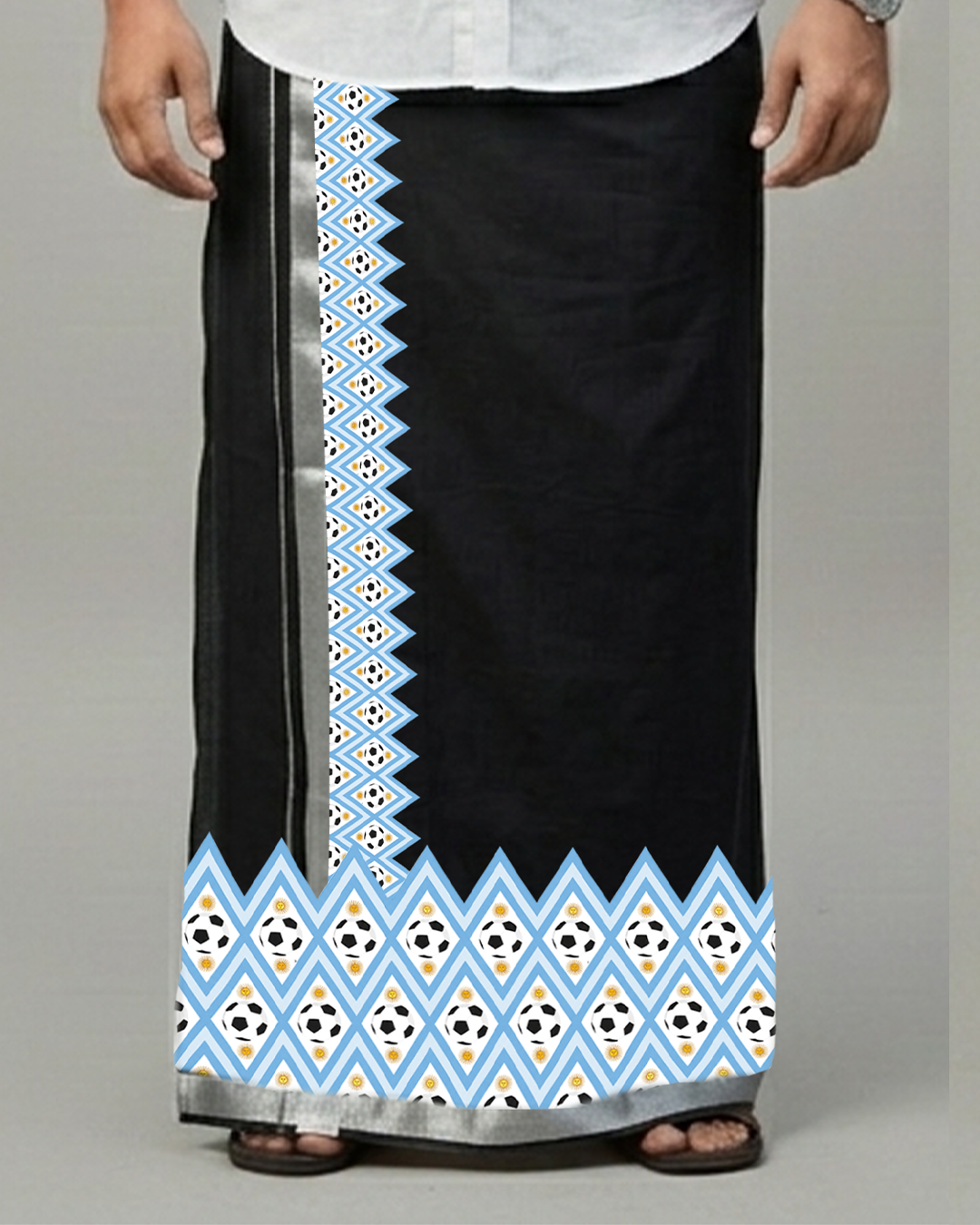 Thumbnail of Argentina Down Print Black