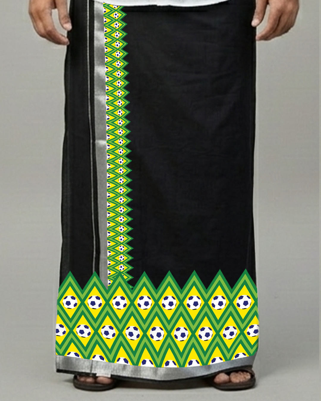 Thumbnail of Brazil Down Print Black