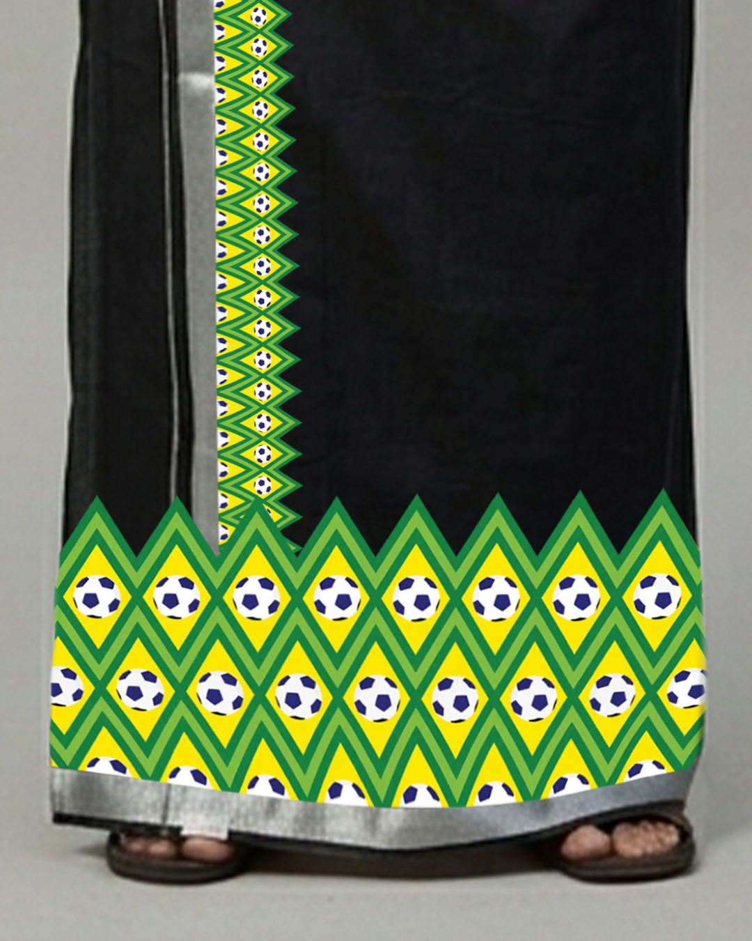 Thumbnail of Brazil Down Print Black