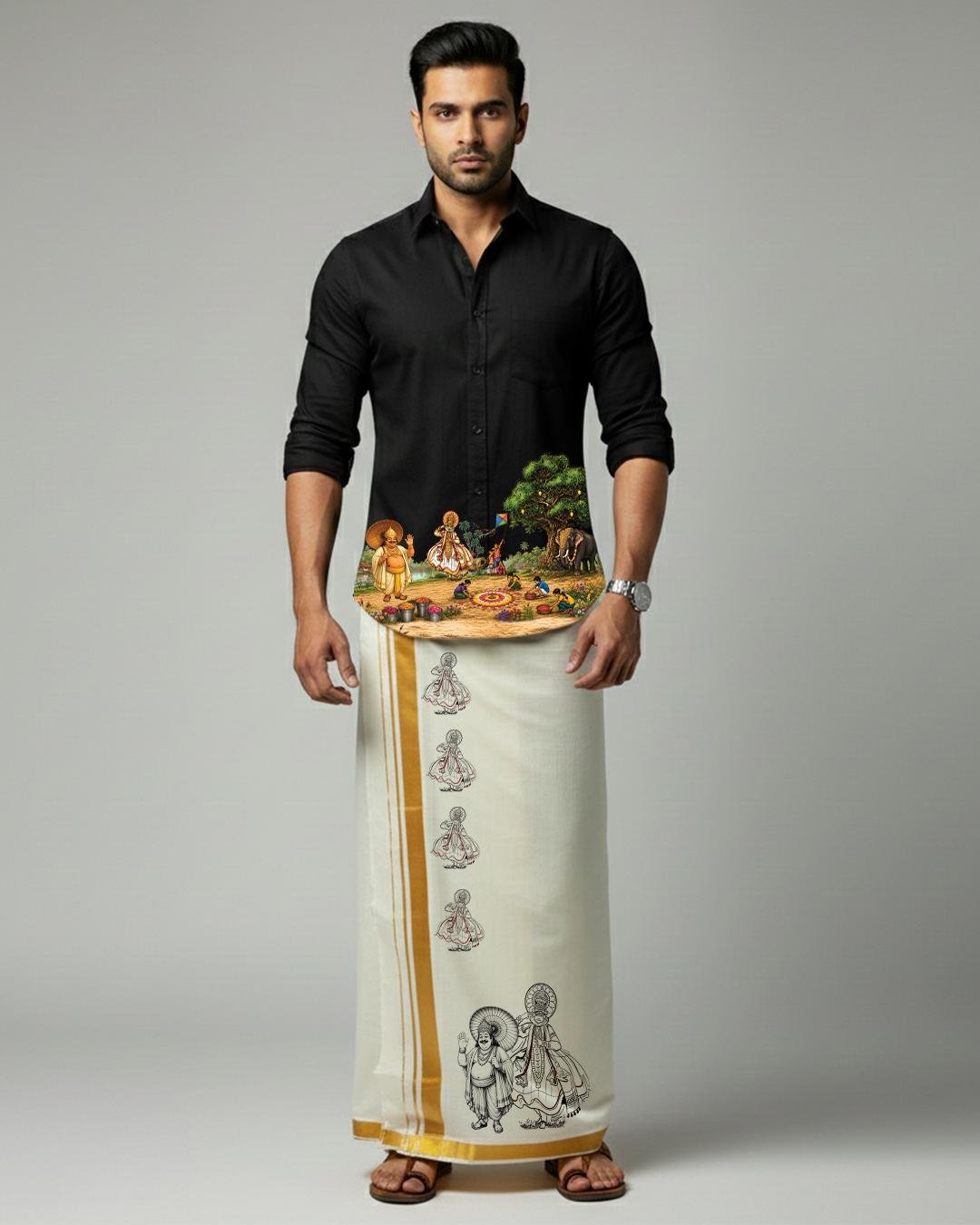 Onam Theme Down