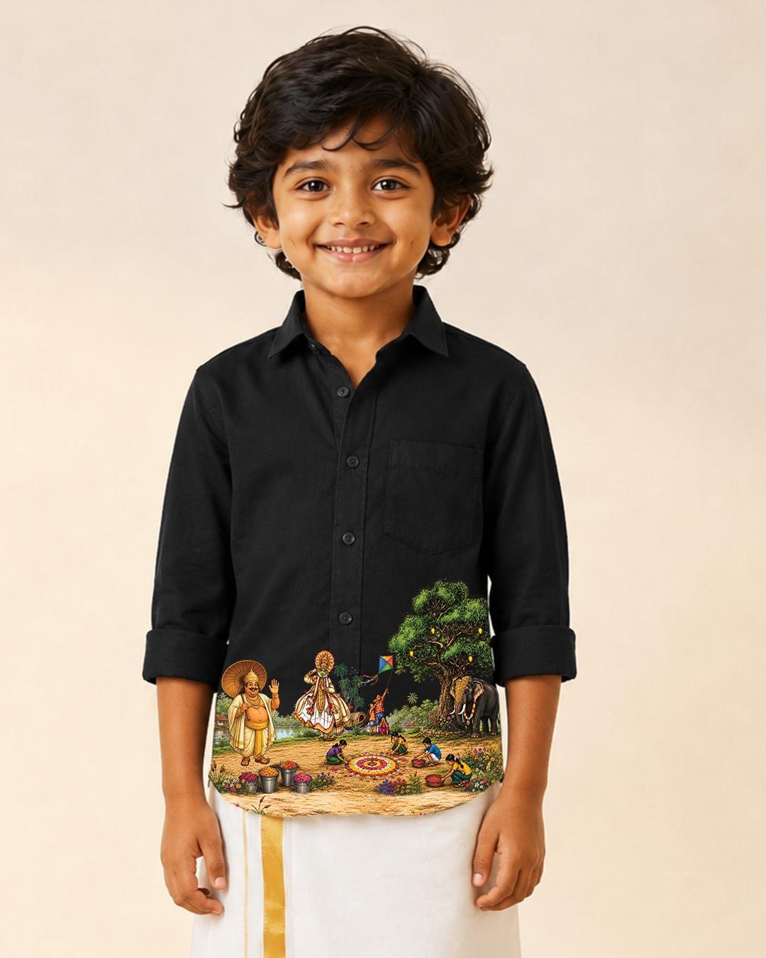 Onam theme kids