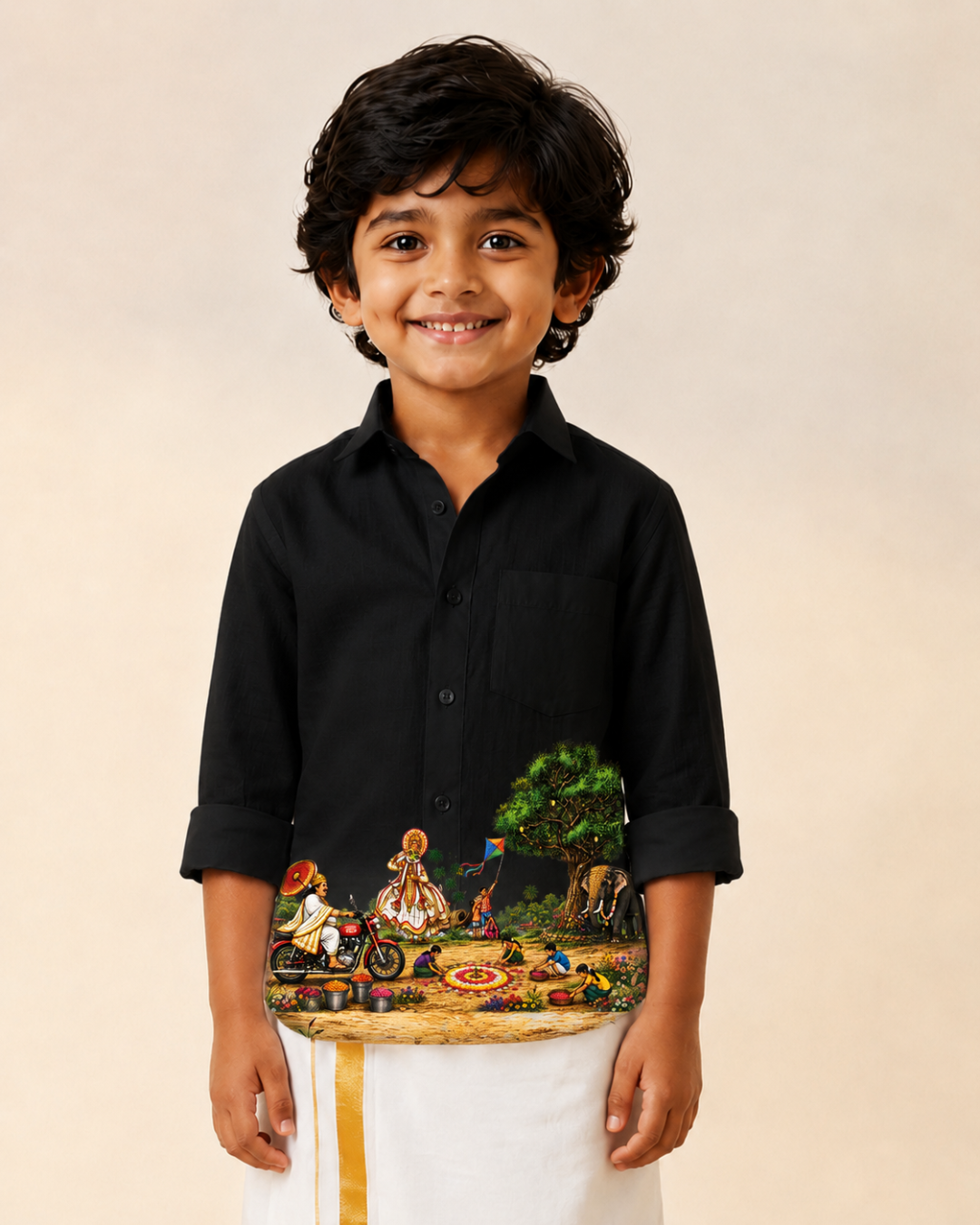 Onam Theme Kids 2