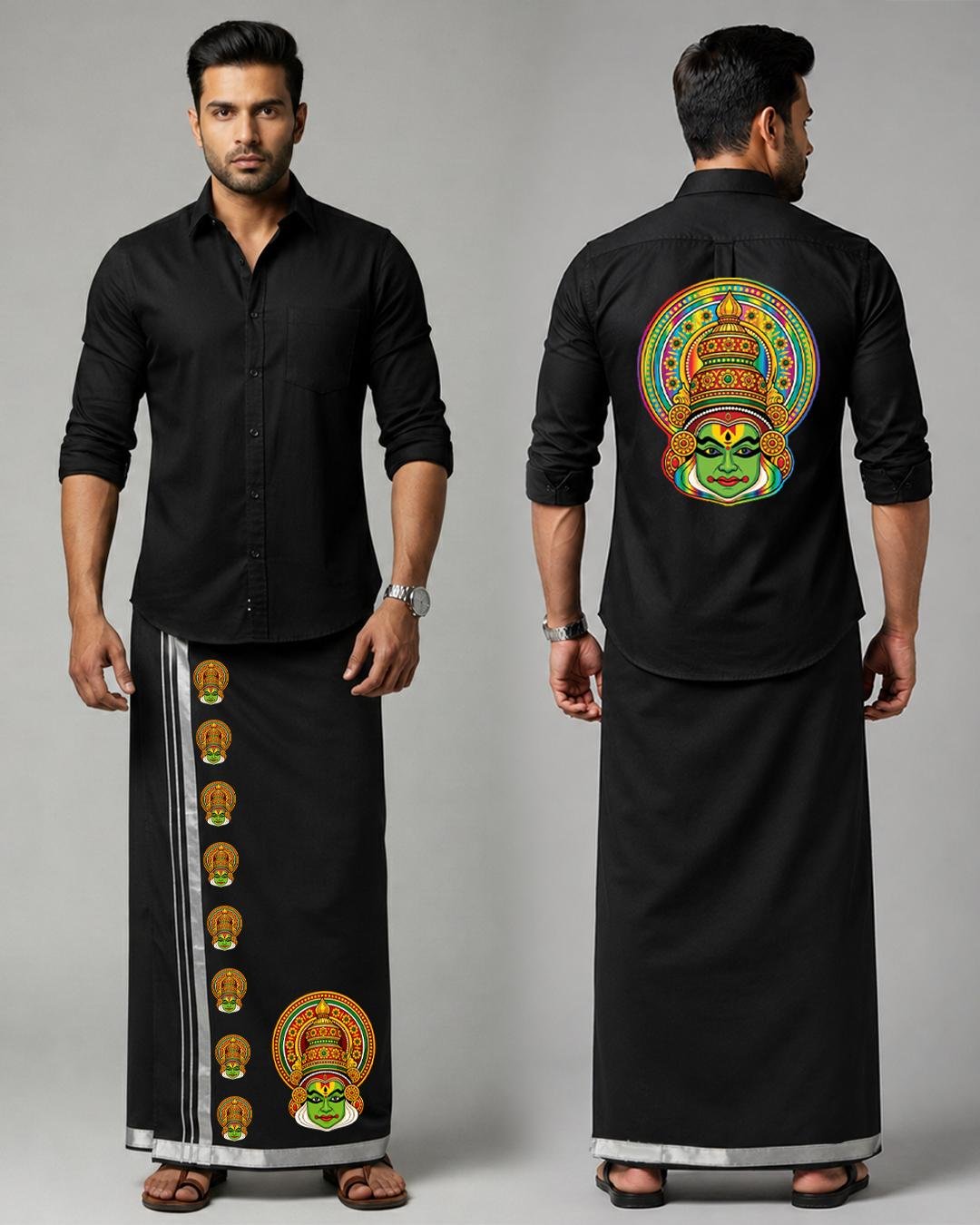 Onam Reflection Combo Black