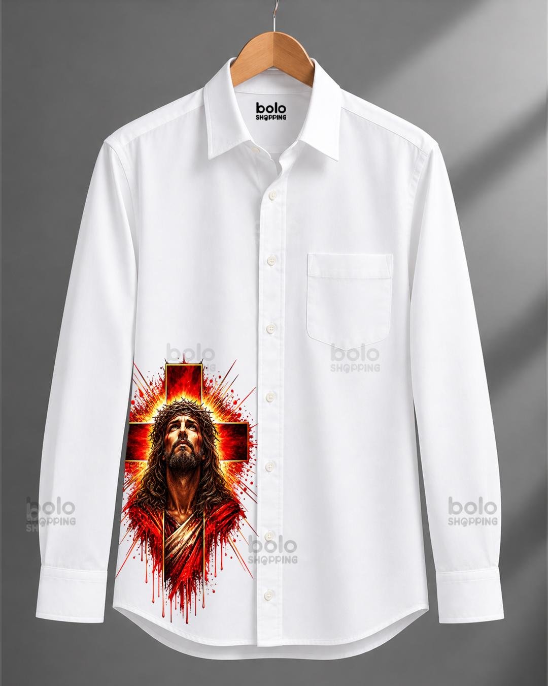 Thumbnail of Jesus Aura Red