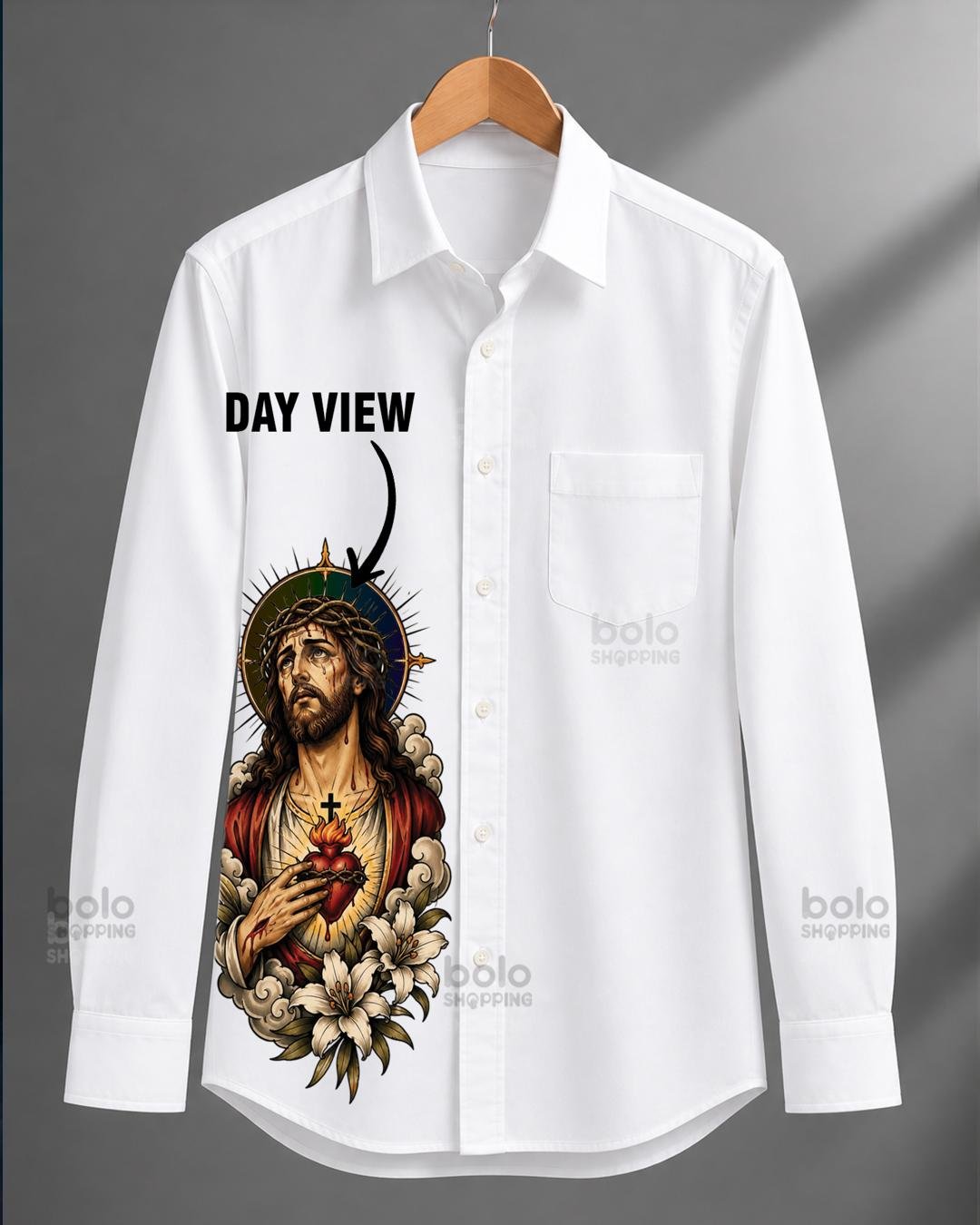 Thumbnail of Jesus Floral Down Reflection