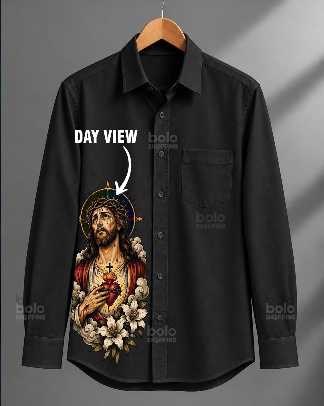 Thumbnail of Jesus Floral Down Reflection