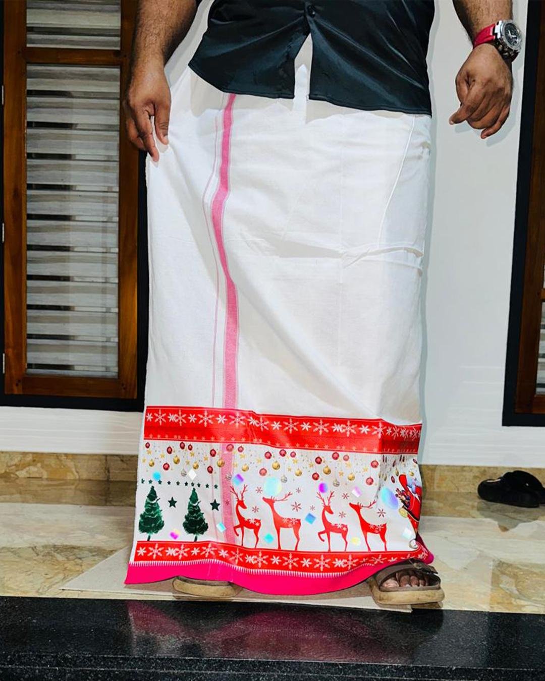 Thumbnail of Christmas Dhoti Down Reflection