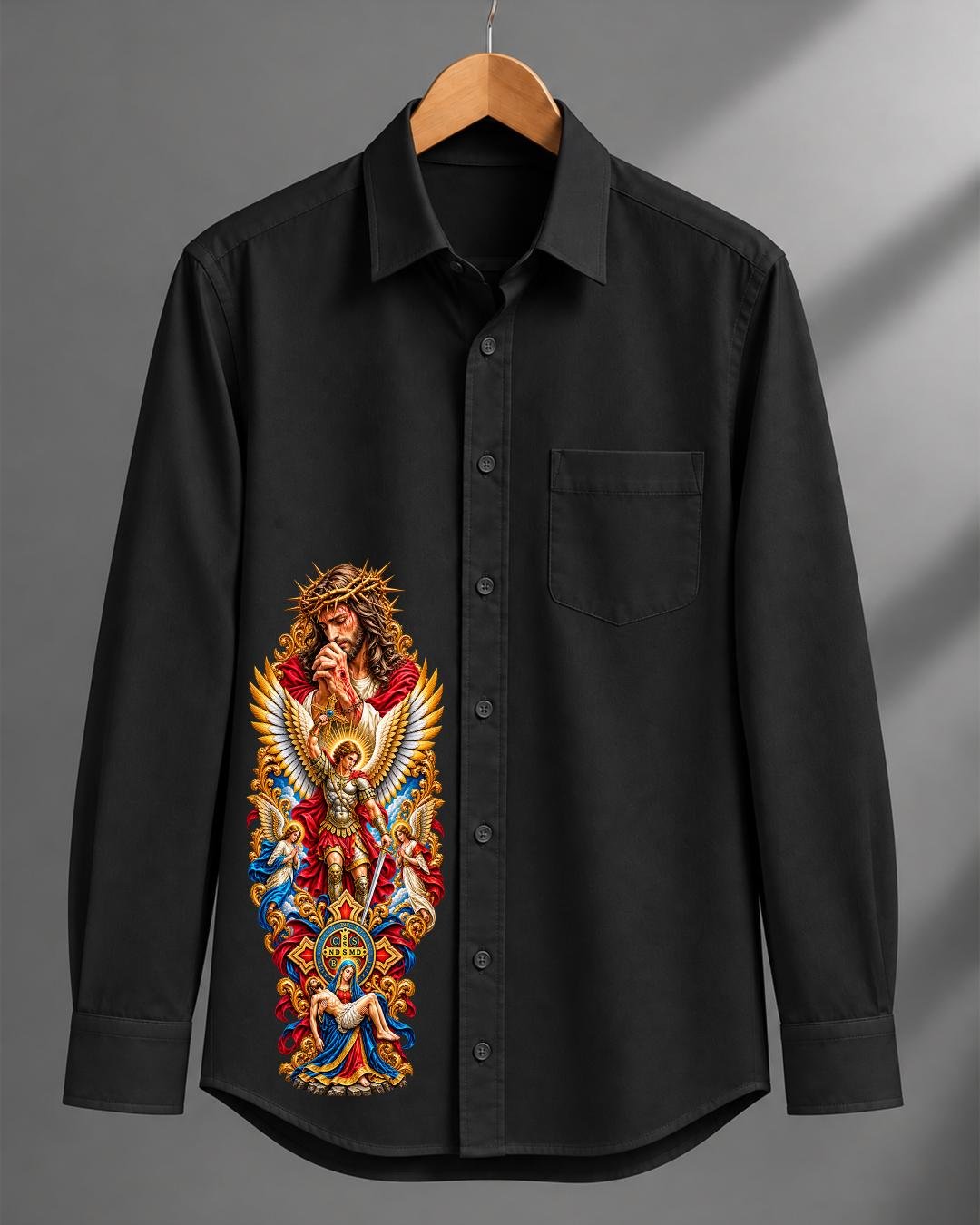 Thumbnail of Jesus with Saint Michael