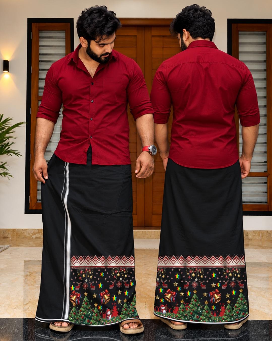 Thumbnail of Dhoti Xmas Black Reflection