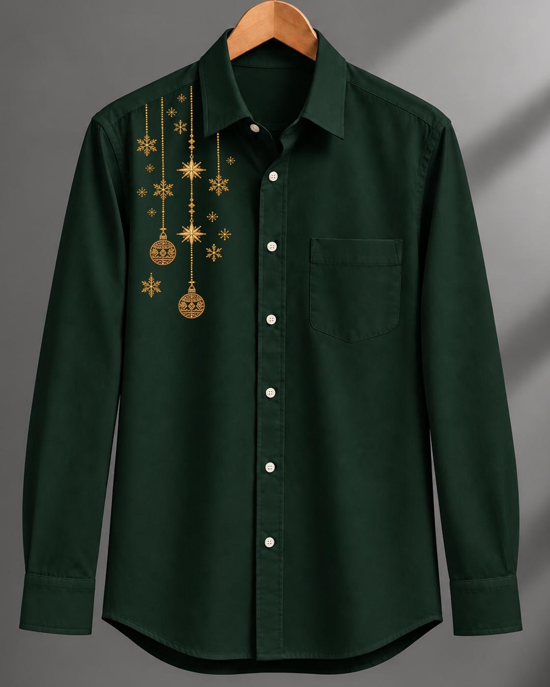 Thumbnail of Xmas Golden Ornamental One Side